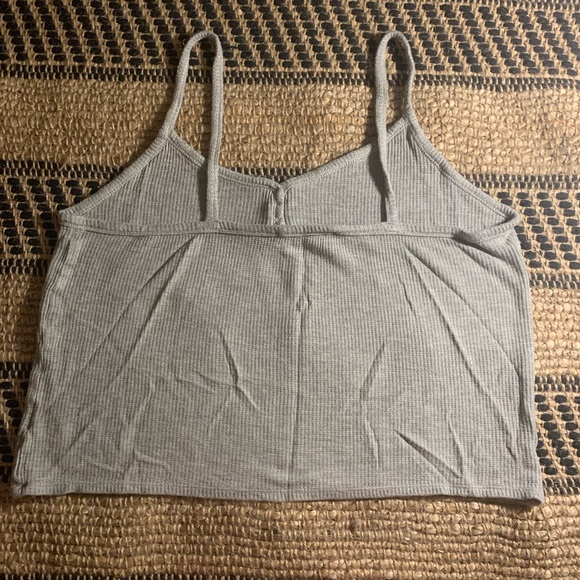 Waffle buttoned tank ❤️ - Picture 4 of 4